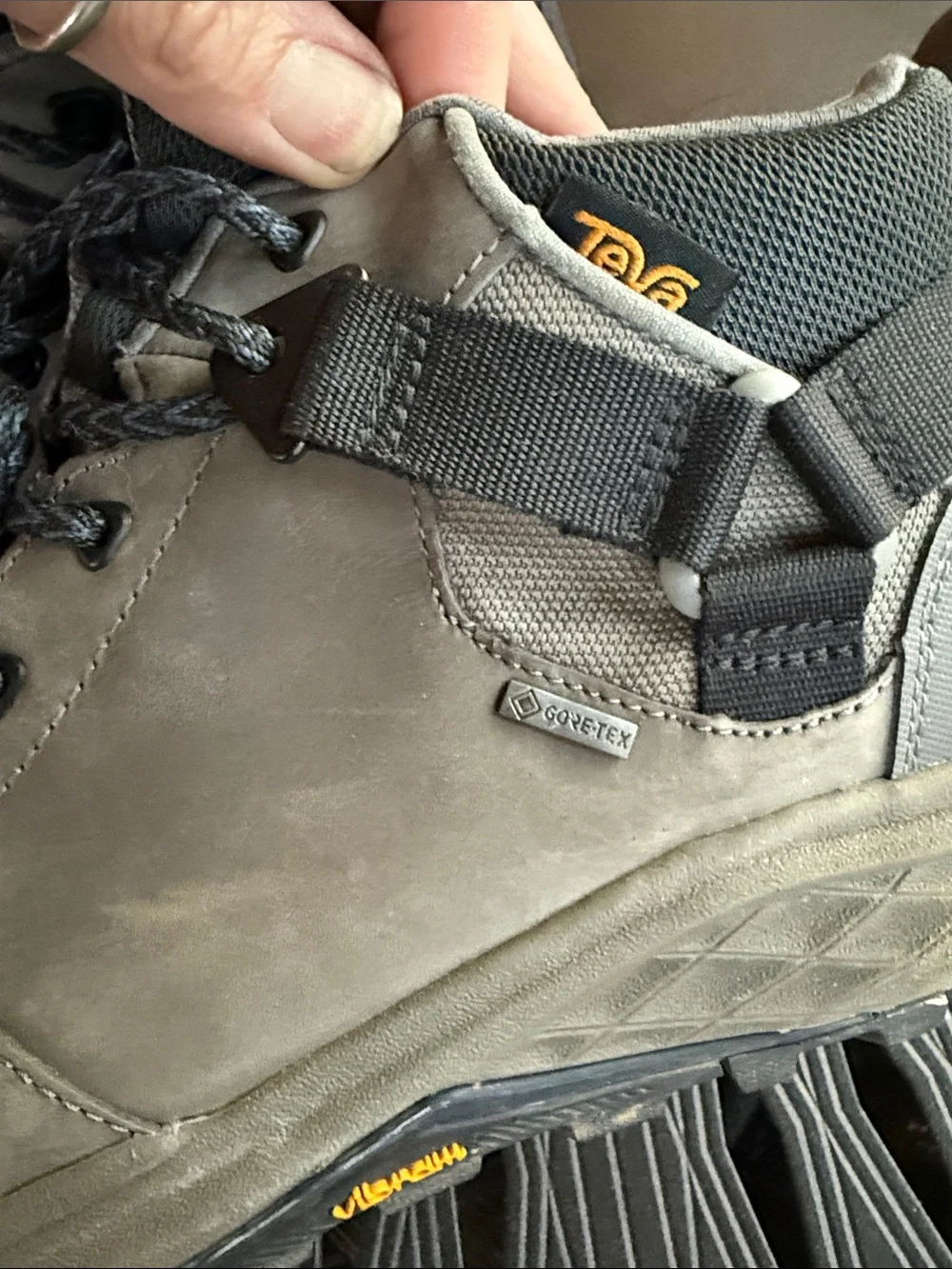 Teva Grandview GTX Men’s Gray Waterproof Hiking Boots